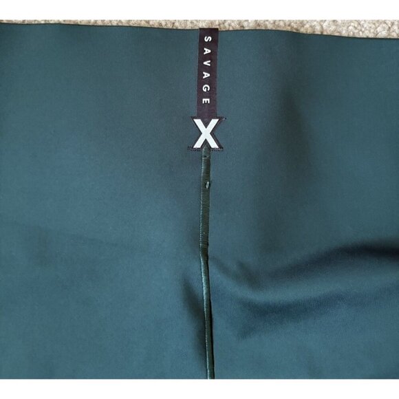 Savage X by Fenty High Waist Legging Green size 1X New 25" Inseam - Picture 4 of 7